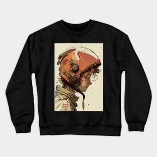 Astronaut girl Crewneck Sweatshirt